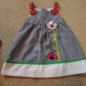 girls 3t seersucker dress